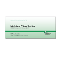 MILCHSÄURE Pflüger Injektionslösung 5 ml